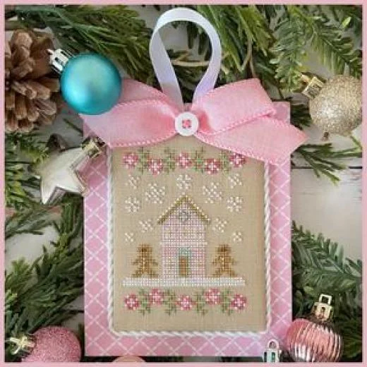 Country Cottage Needleworks - Pastel Collection 7 Christmas Gingerbread