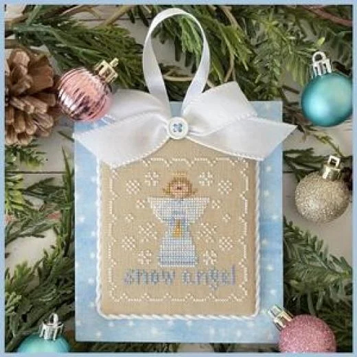 Country Cottage Needleworks - Pastel Collection 6 Snow Angel