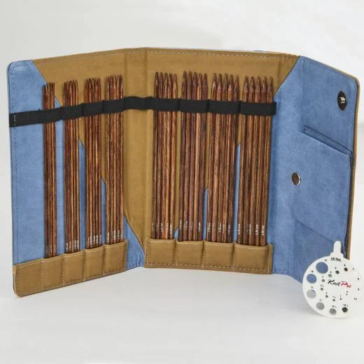 Nadelset Nadelspiele 20 cm Set 2,50 - 6,00 mm - KnitPro Ginger (FSC)