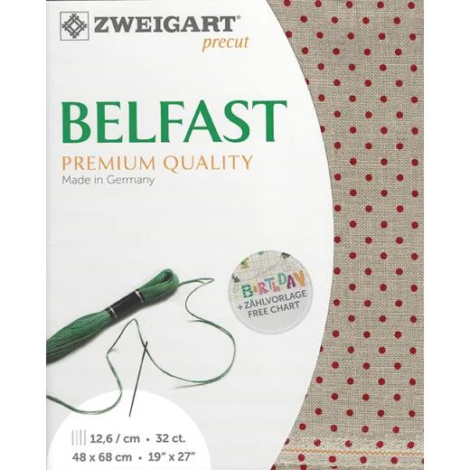 Zweigart Belfast 32ct - 5391 Petit Point (Precut)