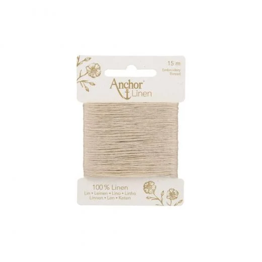 Anchor Linen 00003 Bone - 100% Leinenstickgarn