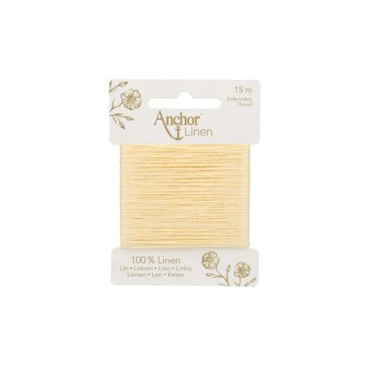 Anchor Linen 00009 Buttermilk - 100% Leinenstickgarn