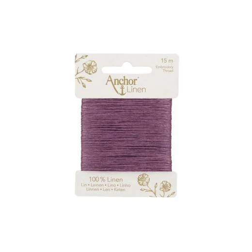 Anchor Linen 00021 Damson - 100% Leinenstickgarn