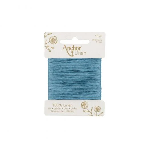 Anchor Linen 00035 Teal - 100% Leinenstickgarn