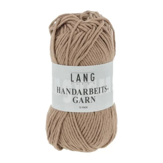 Handarbeitsgarn 12-fach Lang Yarns - schokoladencreme (Topflappenwolle)