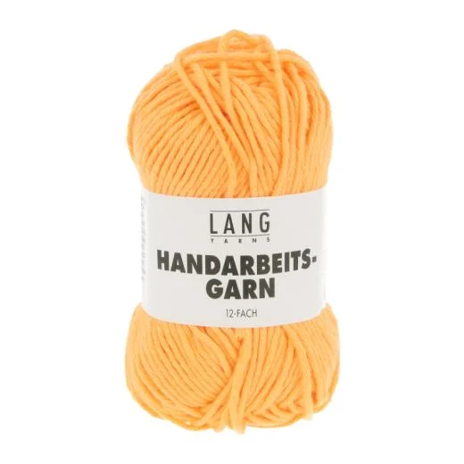 Handarbeitsgarn 12-fach Lang Yarns - mandarine (Topflappenwolle)
