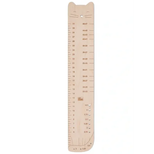 Sockenlineal Holz - Prym