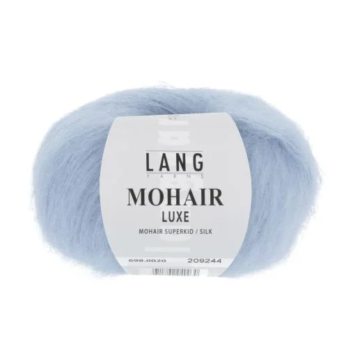 Mohair Luxe Lang Yarns - azur