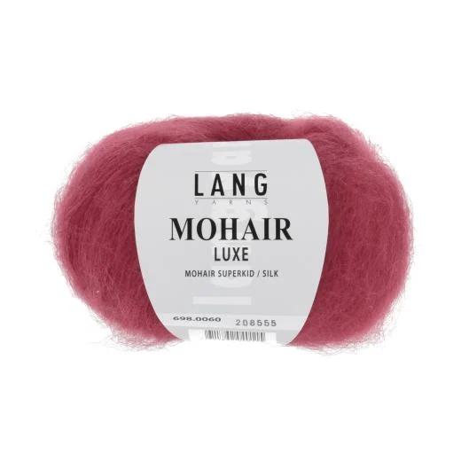 Mohair Luxe Lang Yarns - rot