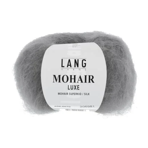 Mohair Luxe Lang Yarns - anthrazit