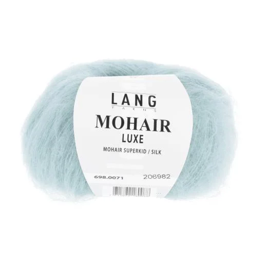 Mohair Luxe Lang Yarns - eisblau