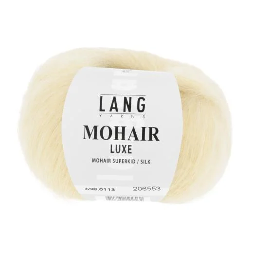 Mohair Luxe Lang Yarns - hellgelb