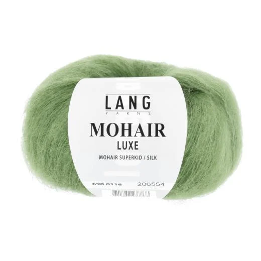 Mohair Luxe Lang Yarns - grasgrün