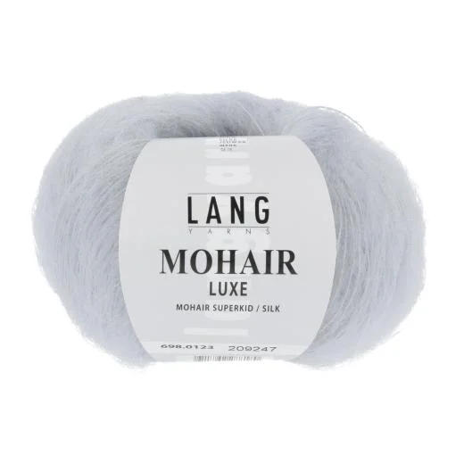 Mohair Luxe Lang Yarns - hellgrau