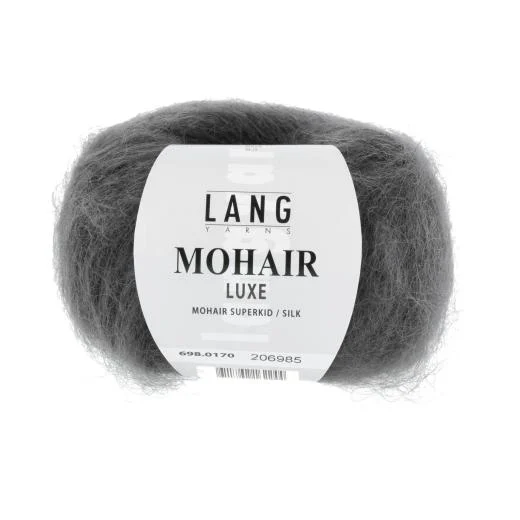 Mohair Luxe Lang Yarns - asphalt