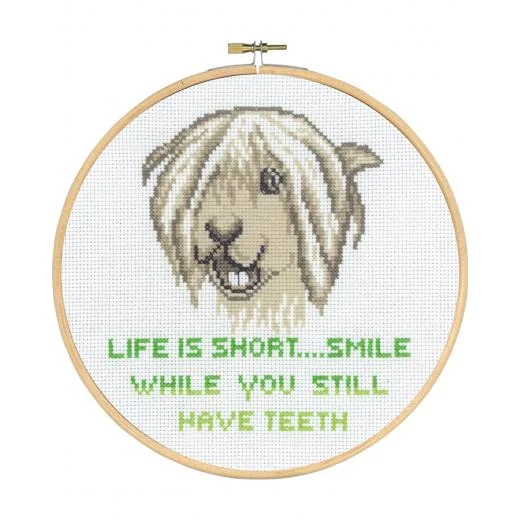 Permin of Copenhagen - Life is short mit Stickring