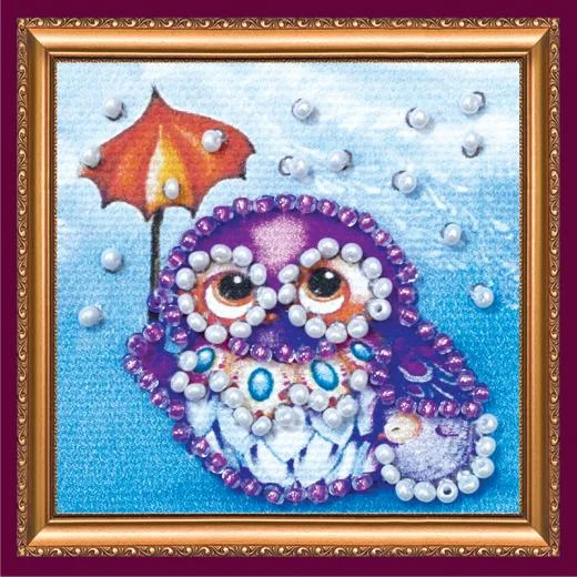 Owl 3 - Abris Art (Perlenstickpackung)