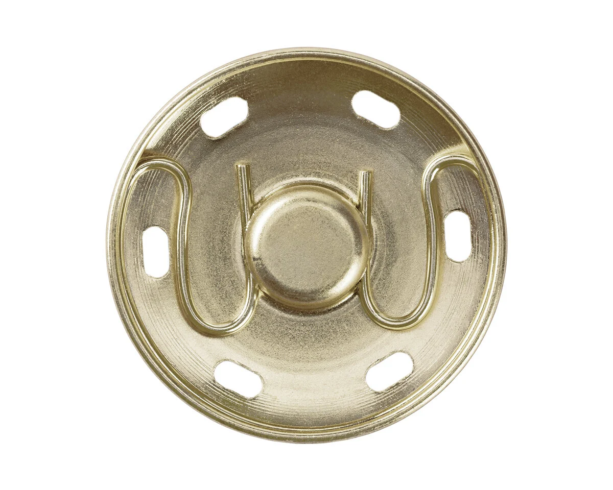 Annäh-Druckknöpfe GROSS, gold, 30 mm, Prym