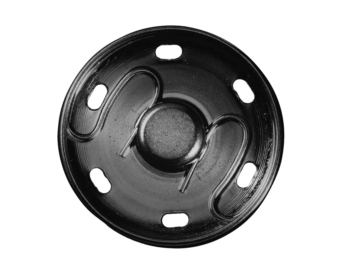 Annäh-Druckknöpfe GROSS, gunmetall, 30 mm, Prym