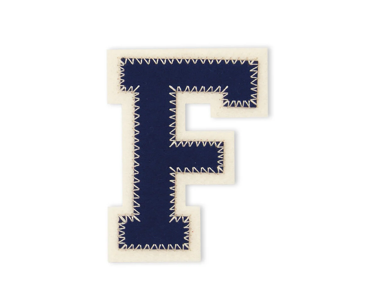 Applikation Buchstabe F, Prym