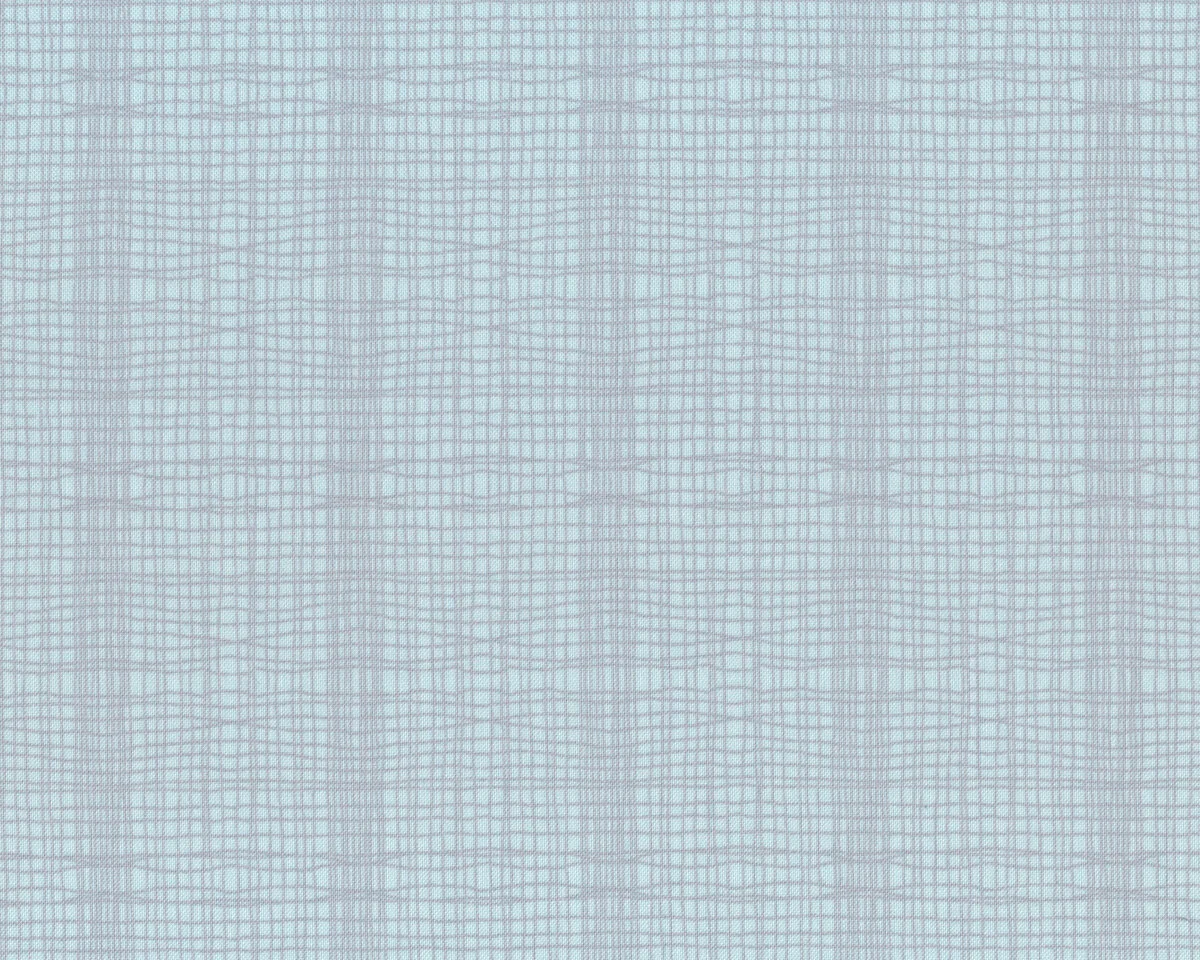 B-Ware Bio-Patchworkstoff STITCH CHECK, Strichel-Raster, helles hellblau-hellgrau, Jane Makover