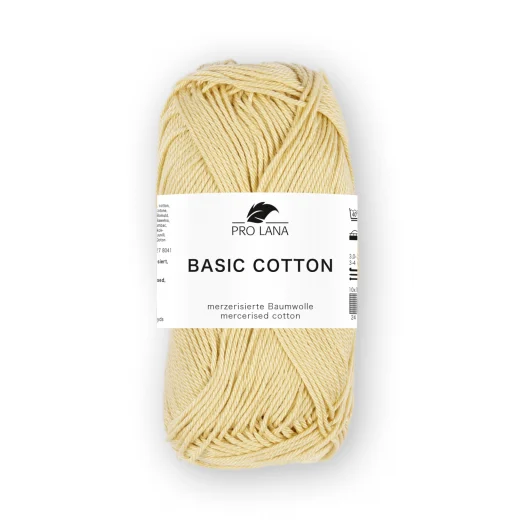 Pro Lana Basic Cotton - honig (Farbe 220)