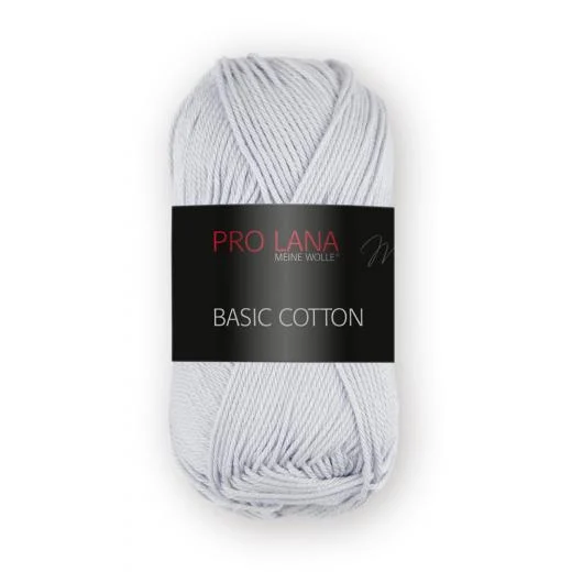 Pro Lana Basic Cotton - hellgrau (Farbe 91)