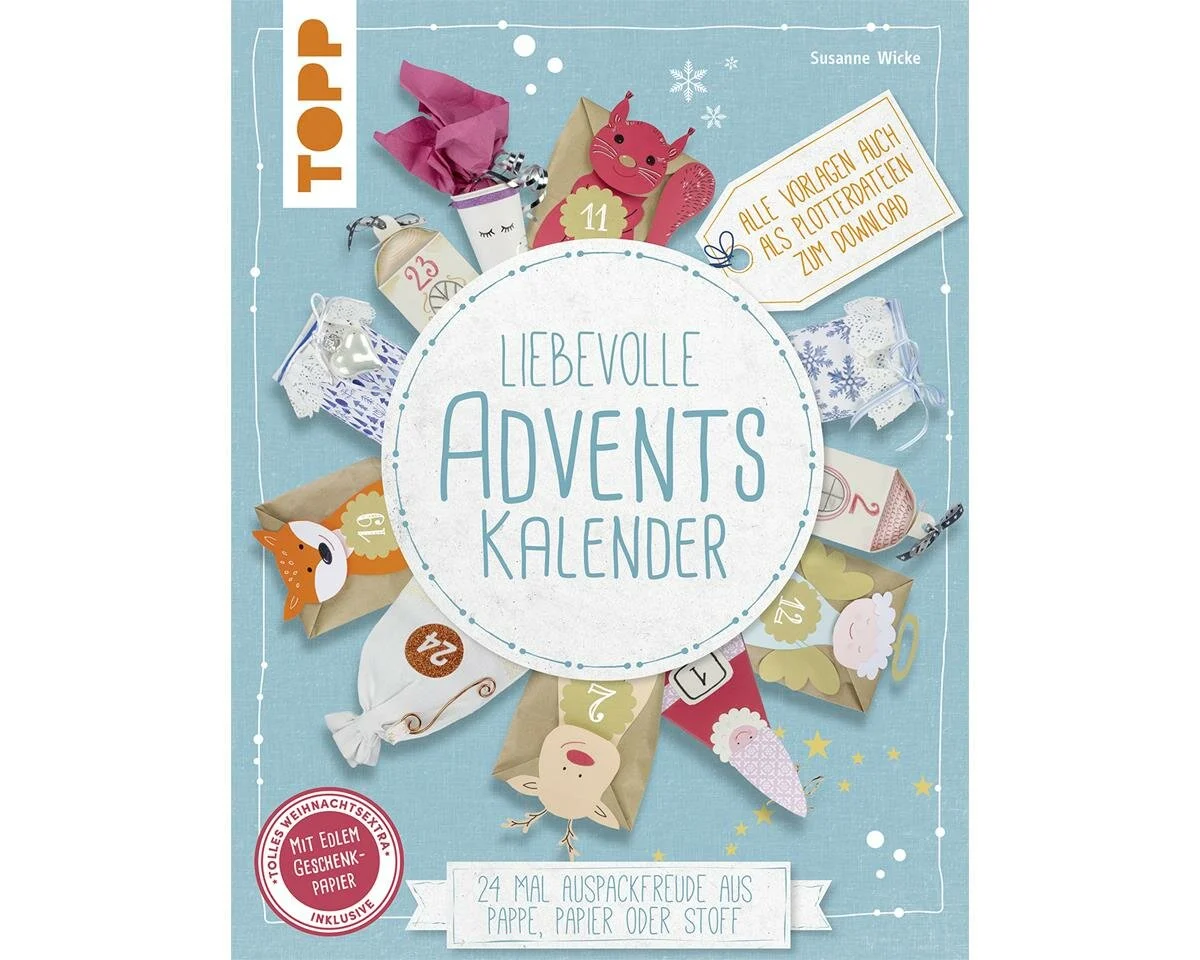 Bastelbuch: Liebevolle Adventskalender TOPP