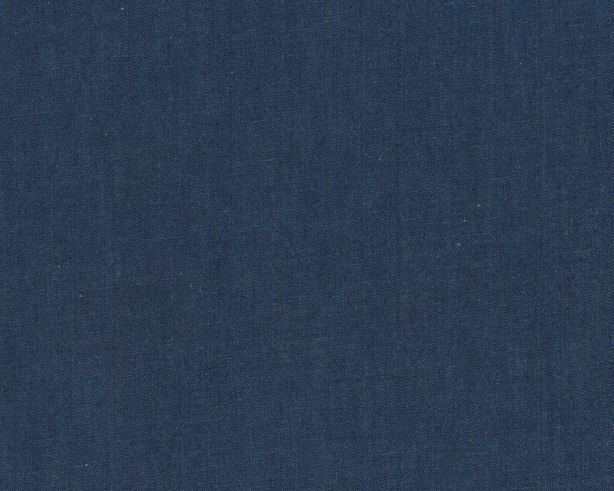 Baumwoll-Jeansstoff WOVEN CHAMBRAY, dunkles jeansblau