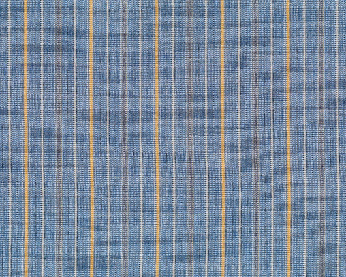 Baumwoll-Webstoff RIPS, Längsstreifen, blau