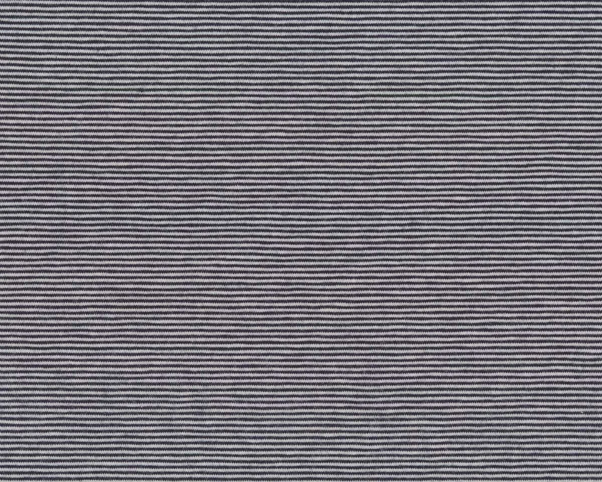 Baumwolljersey BELLA, feine Streifen, marineblau-weiß