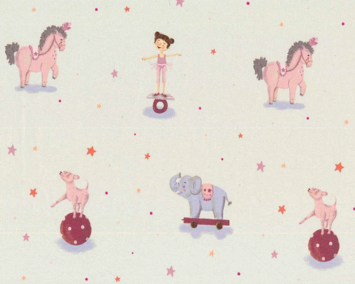 Baumwolljersey CIRCUS, Artisten