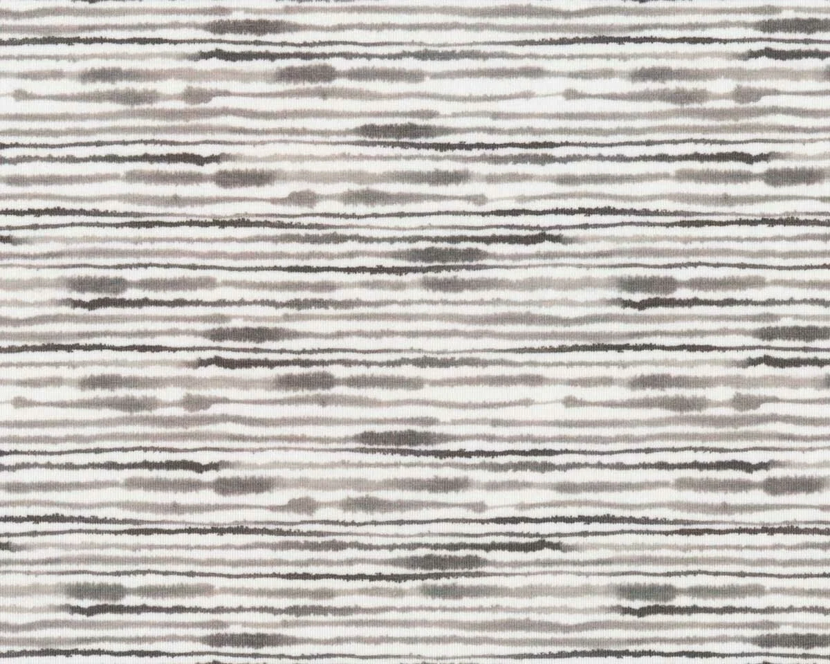 Baumwolljersey OCEAN BREEZE LINE, Aquarell-Streifen, natur