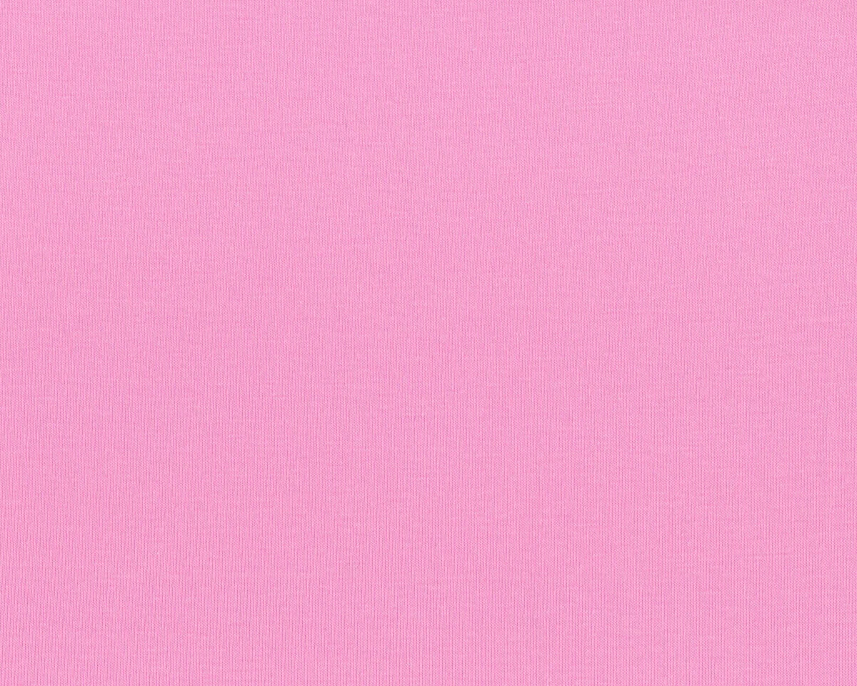 Baumwolljersey PREMIUM einfarbig, rosa