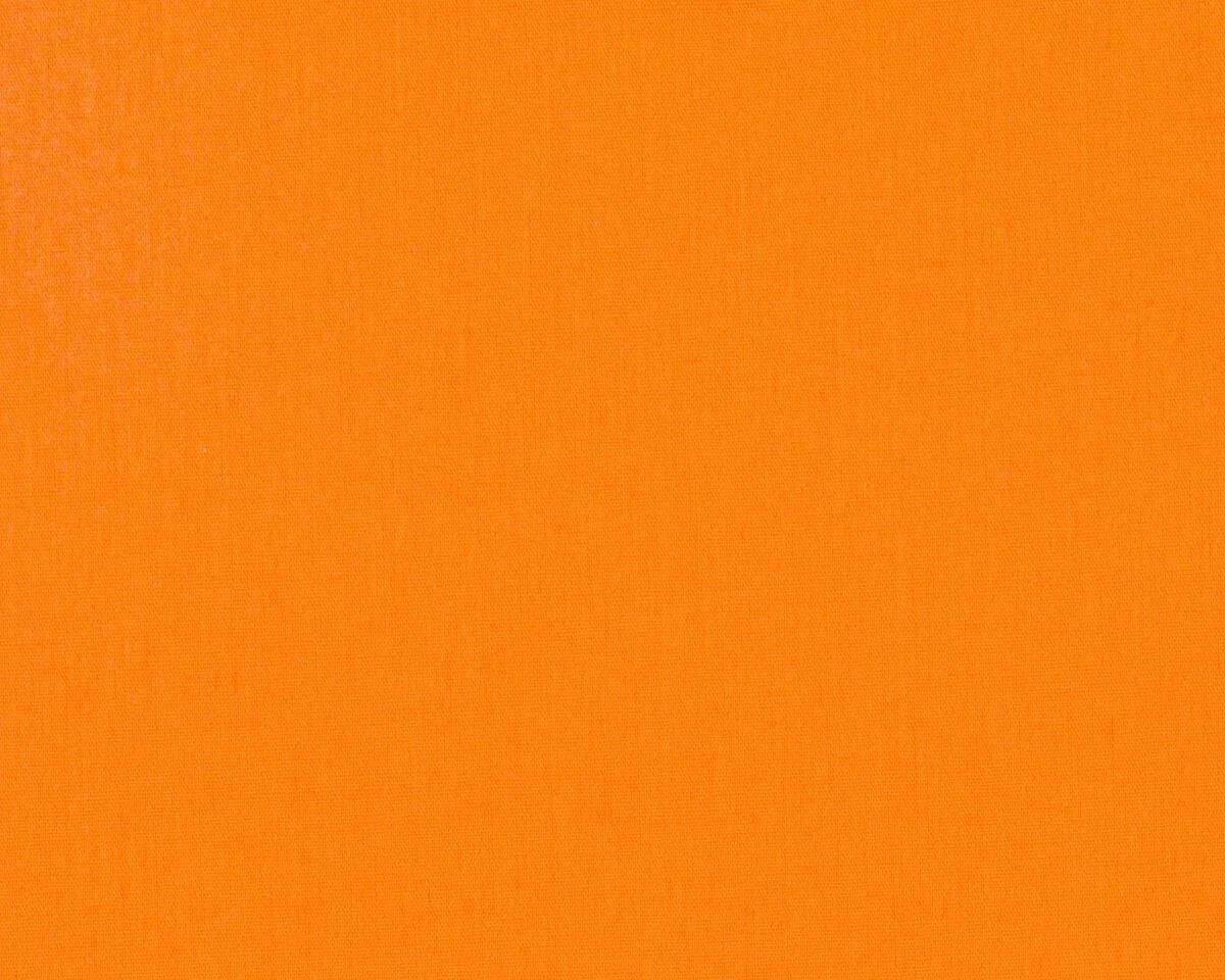 Baumwollpopeline POP, einfarbig, orange, Hilco