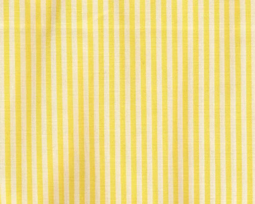 Baumwollstoff CANSTRIPE, Vichystreifen, gelb