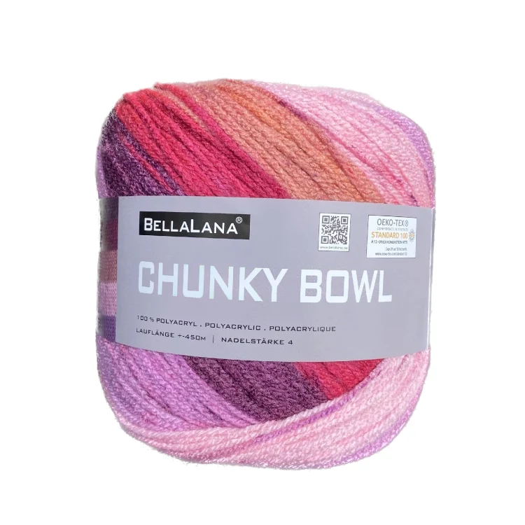 BellaLana Wolle Chunky Bowl 150gr. , beere