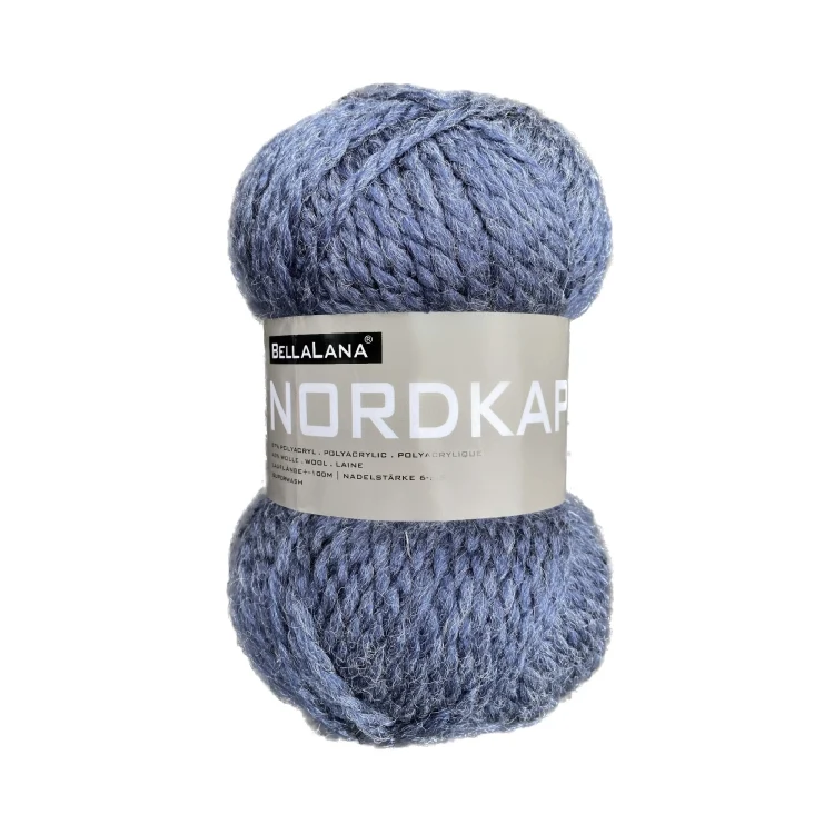 BellaLana Wolle Nordkap 100gr. , blau