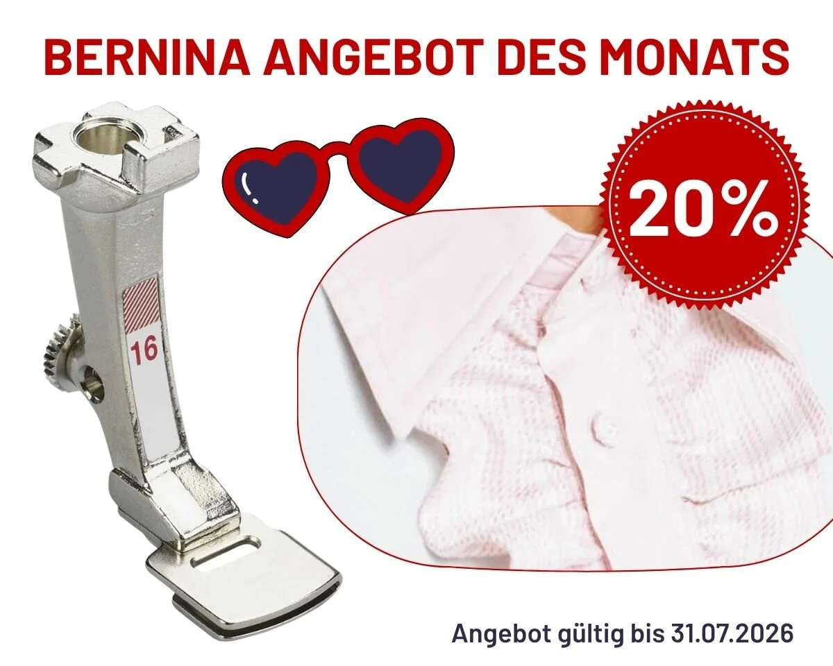 BERNINA Kräuselfuß breit # 16