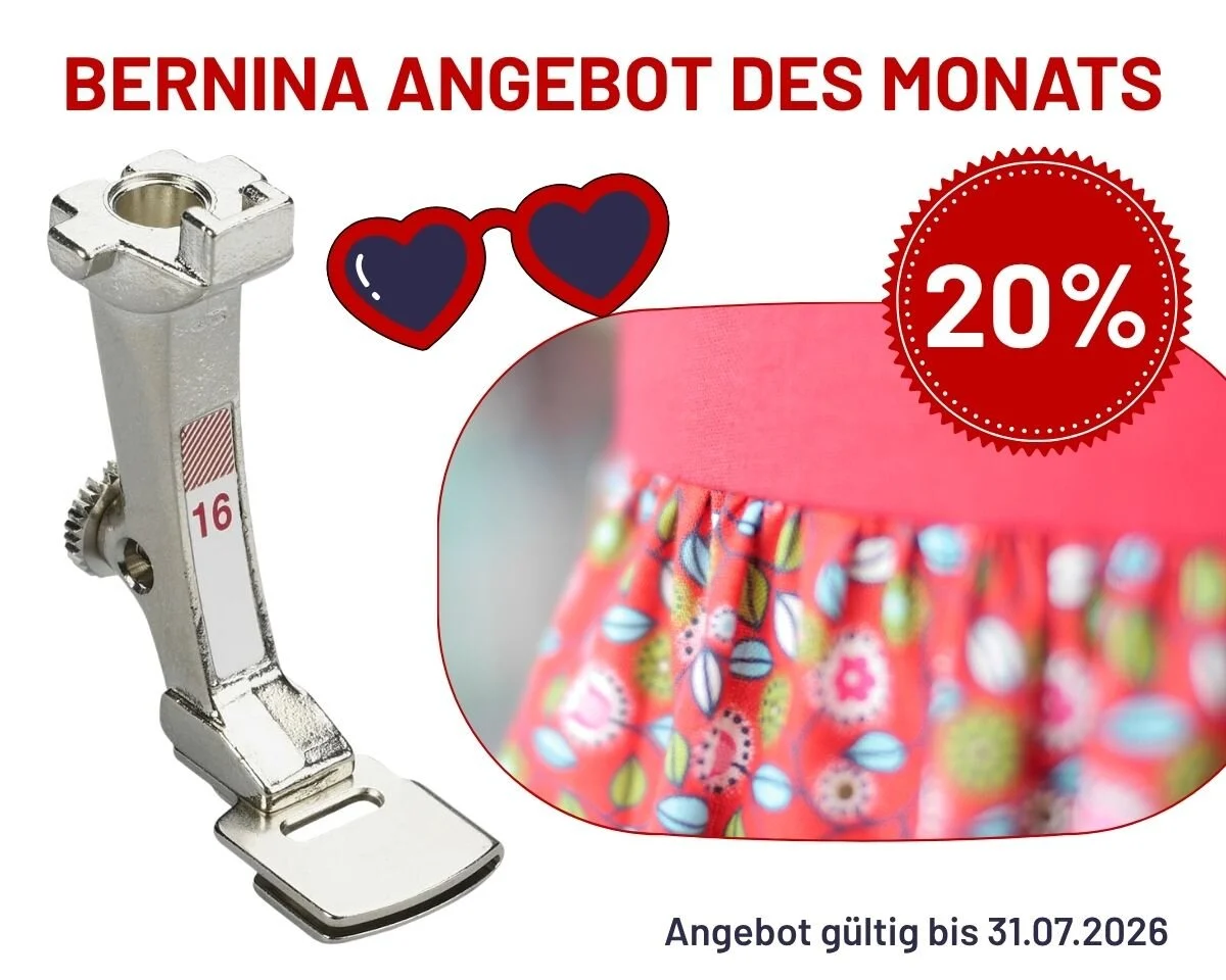BERNINA Kräuselfuß schmal # 16