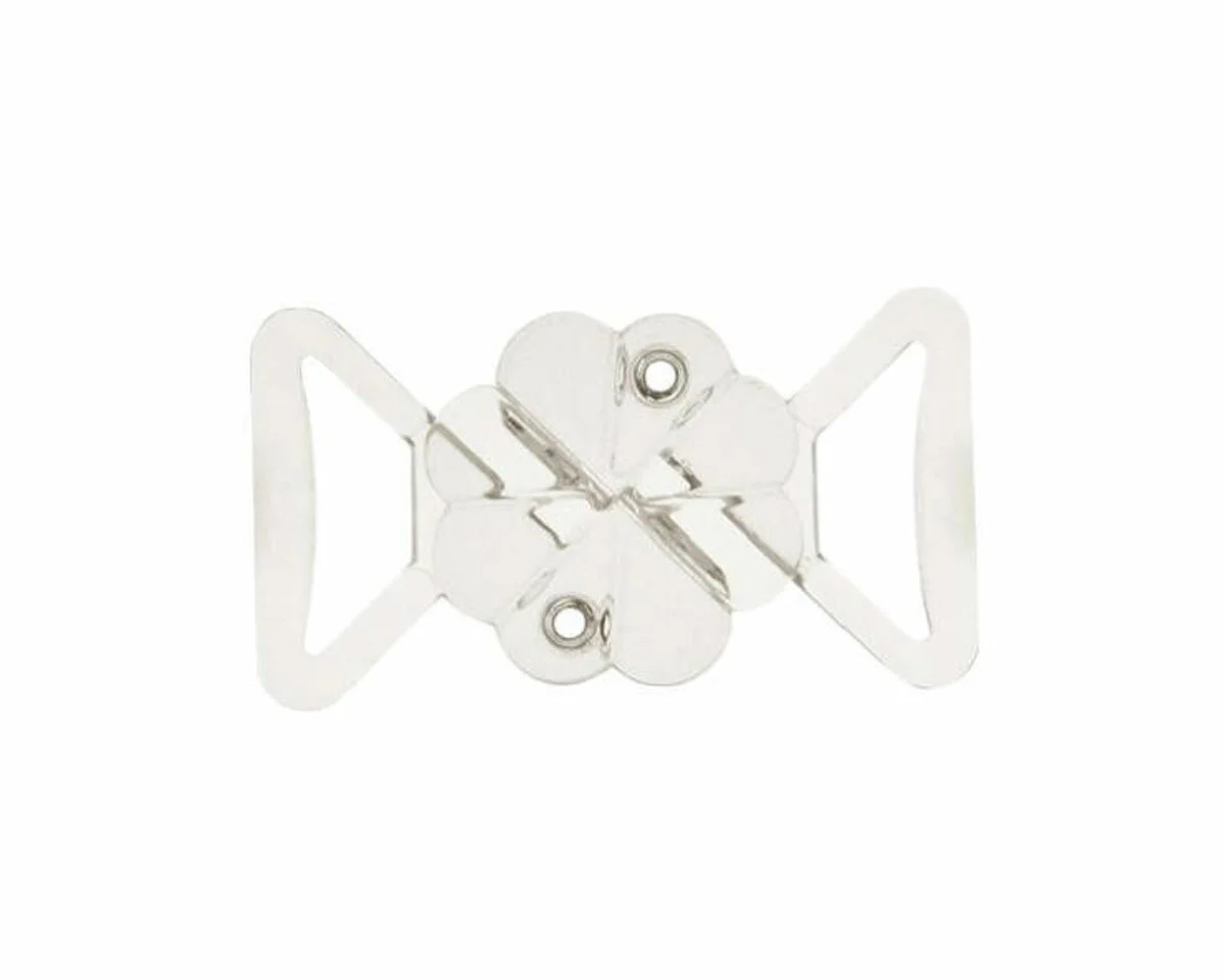 Bikiniverschluß, 15 mm, 2 Stück, transparent, Prym