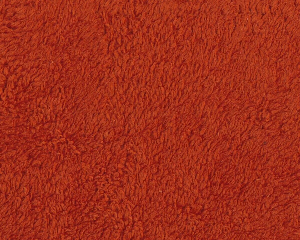 Bio-Baumwoll-Plüsch PAULE, terracotta, C. Pauli