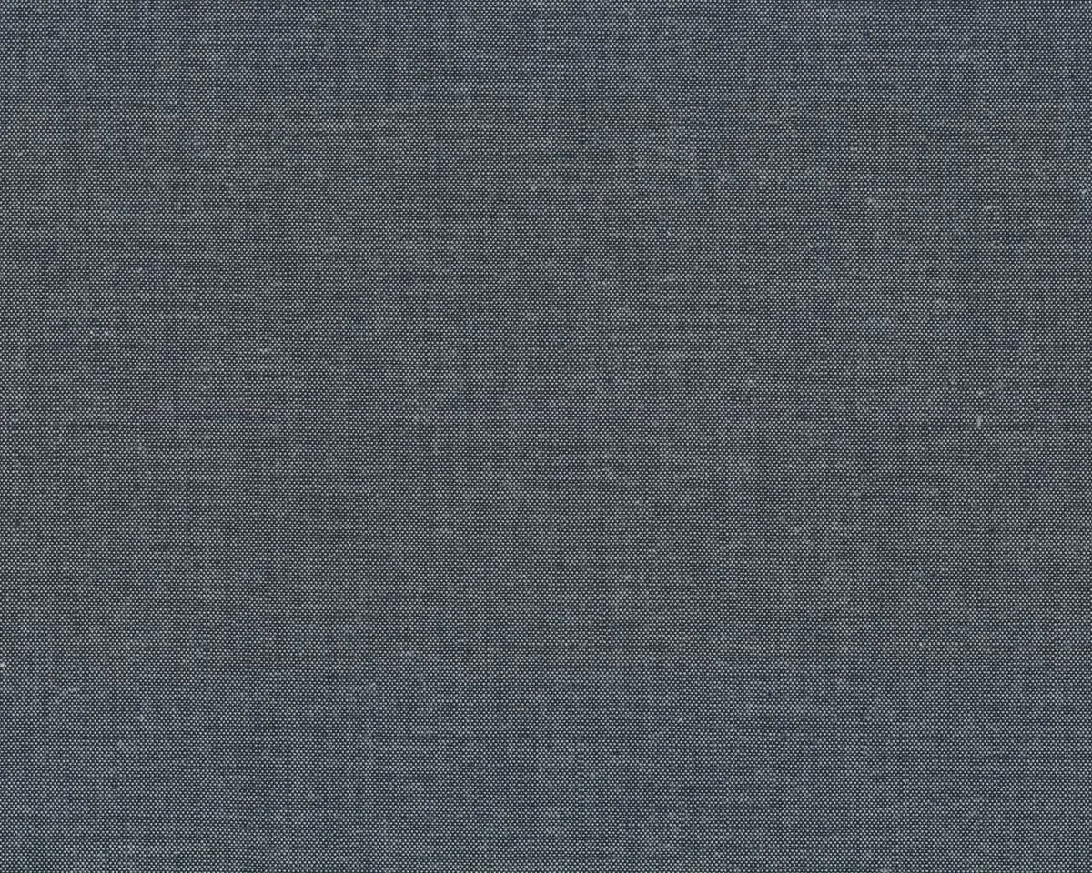 Bio-Baumwollstoff CHAMBRAY, anthrazit meliert, C. Pauli