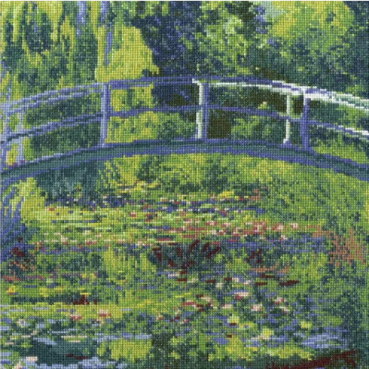 Monet - Seerosenteich - DMC (Stickpackung)
