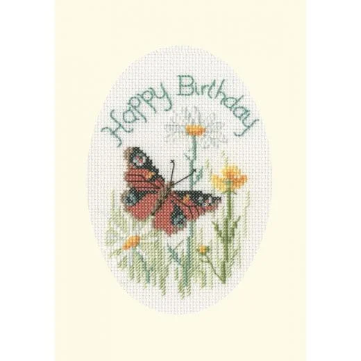 Bothy Threads - Butterfly And Daisies