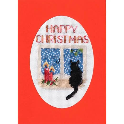 Bothy Threads - Christmas Cat