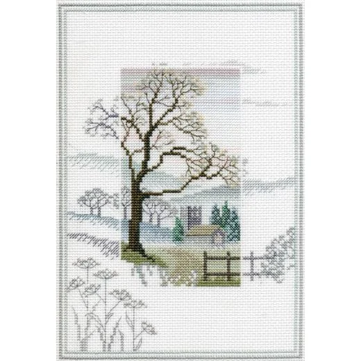 Bothy Threads - Misty Mornings - Winter Tree