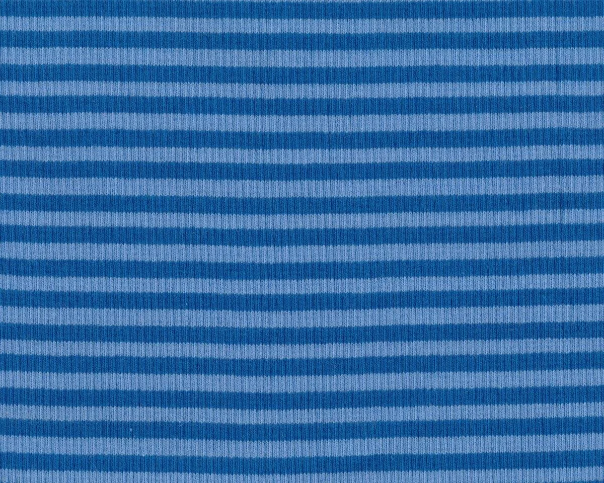 Bündchen RINGEL-SCHLAUCH, mittelblau-taubenblau