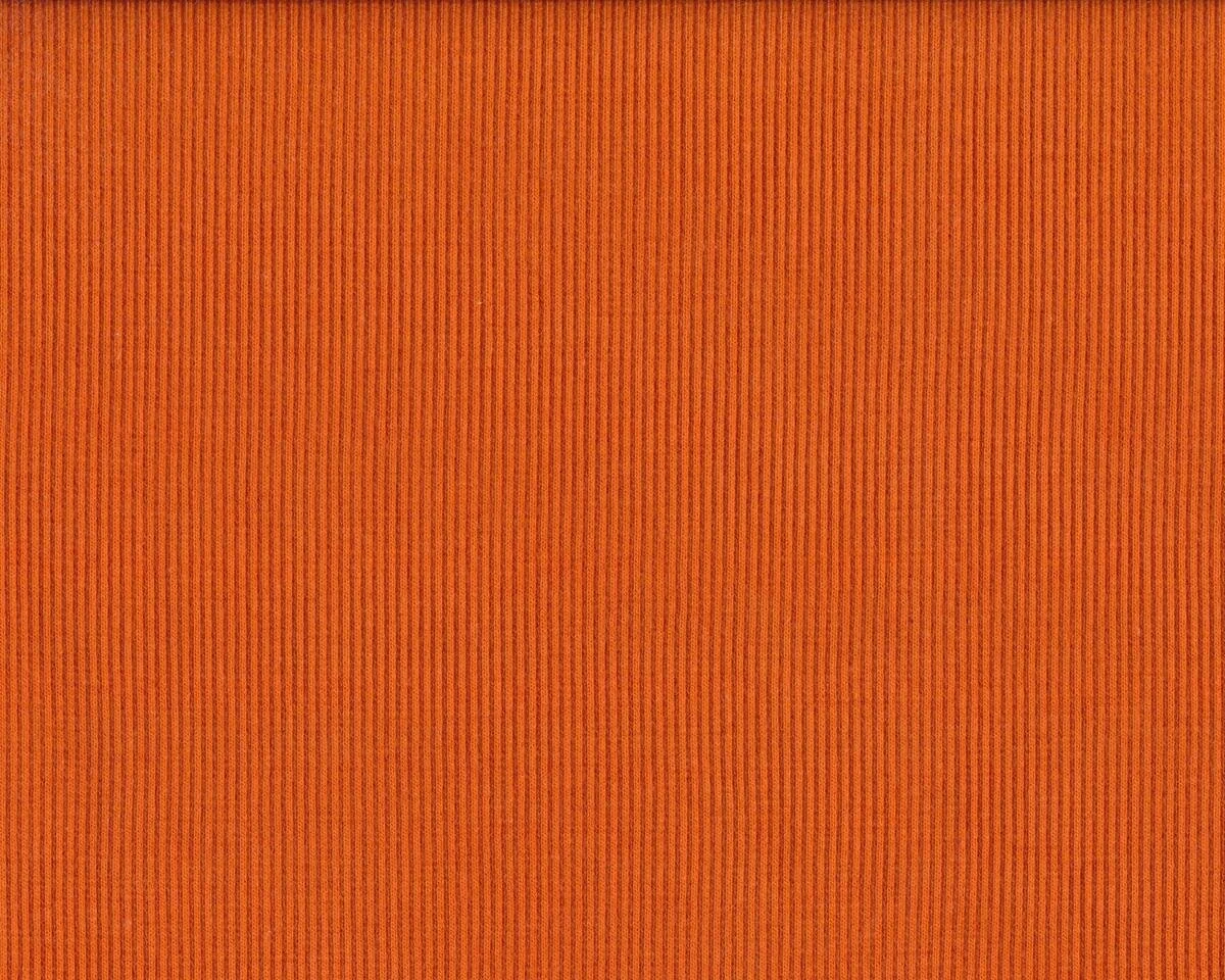 Bündchen-Stoff DOPPELRIPP, helles terracotta, Hilco