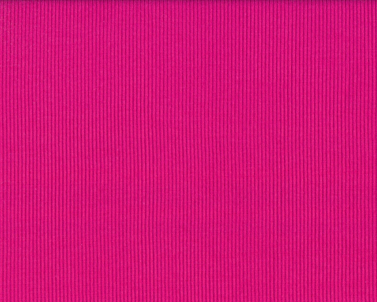 Bündchen-Stoff DOPPELRIPP, pink, Hilco